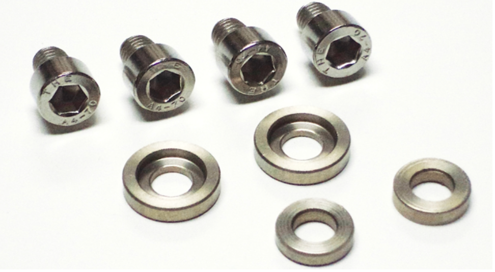 Replacement hardware bolts and washers for trim system TC Freeride